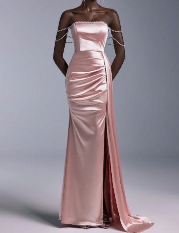 Rochie de ocazie Shein, roz