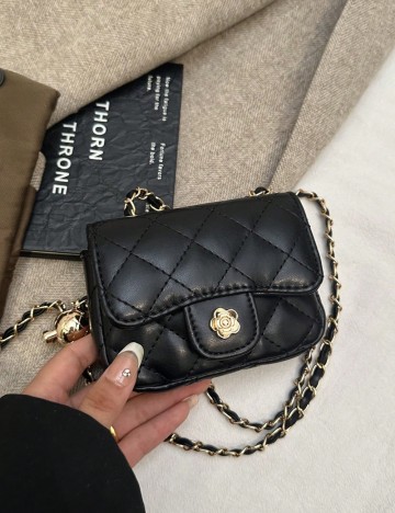 Geantă mini Shein, negru