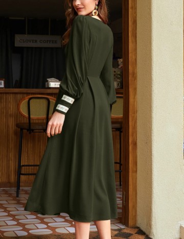 Rochie midi Shein, verde