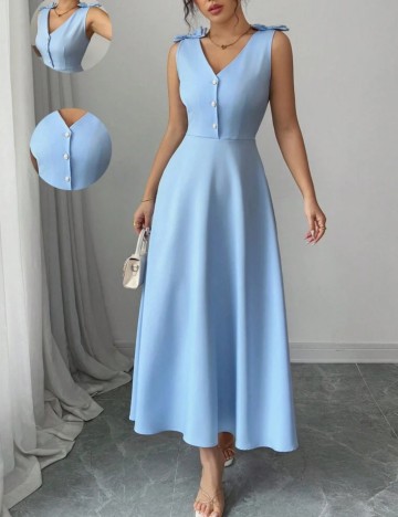 Rochie midi Shein, albastru