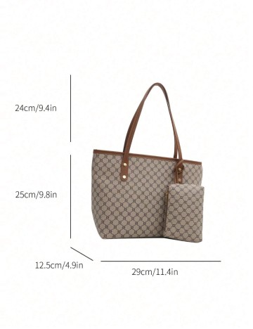 Set geantă și portmoneu Shein, mix culori