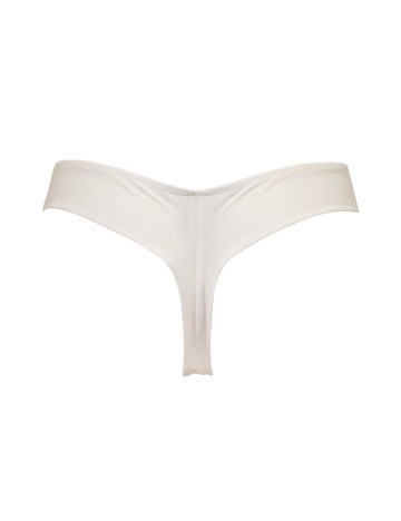 Chiloți Tanga Pour moi, alb