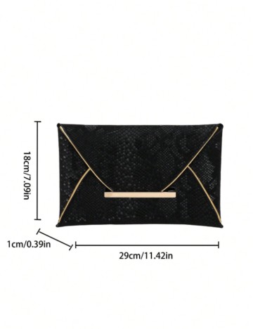 Geantă plic Shein, negru