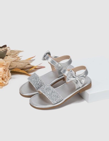 Sandale Shein, argintiu