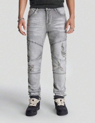 Jeans Shein, gri
