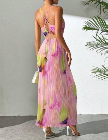 Rochie midi Shein, mix culori