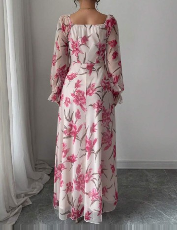 Rochie maxi Shein, mix culori