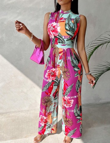 Salopetă lungă Shein, mix culori