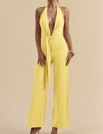 Salopetă Shein, galben