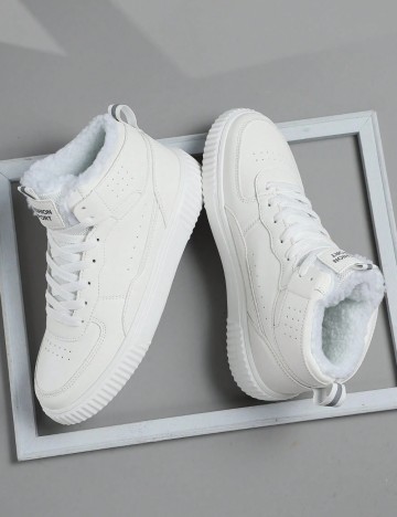 Pantofi Sport Shein, alb