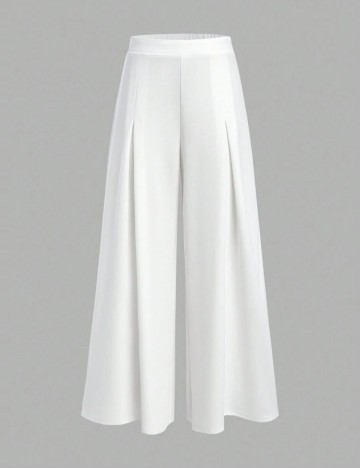 Pantaloni Shein, alb