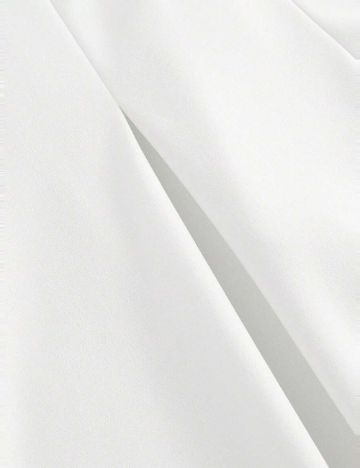 Pantaloni Shein, alb