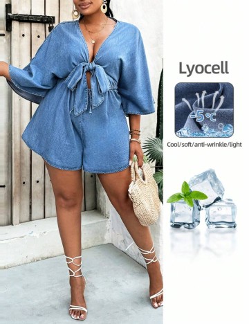 Salopetă Shein, albastru