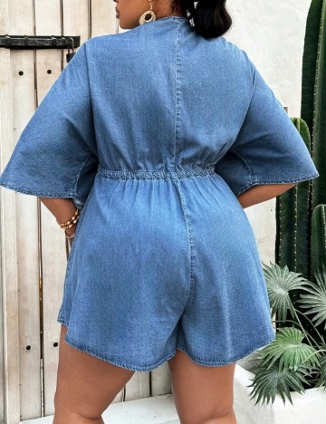 Salopetă Shein, albastru