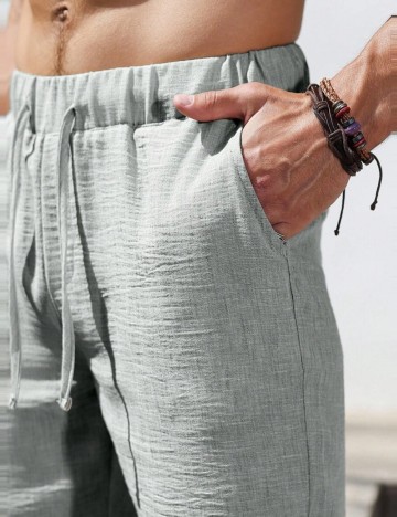 Pantaloni scurți Shein, gri