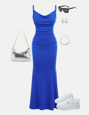 Rochie Shein, albastru