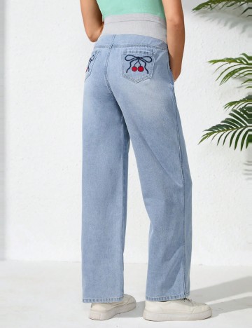 Jeans Shein, albastru