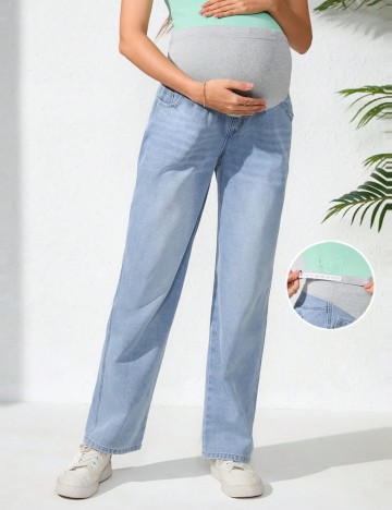 Jeans Shein, albastru