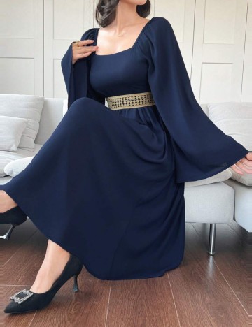 Rochie midi Shein, albastru