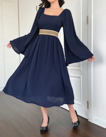 Rochie midi Shein, albastru