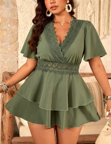 Salopetă Shein, verde