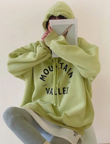 Hanorac Shein DAZY, verde