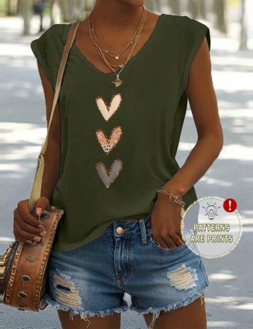 Tricou Shein, verde