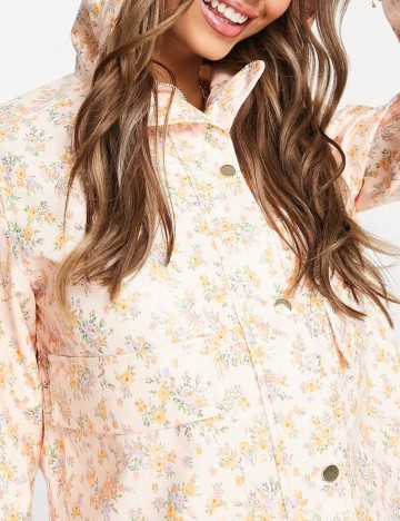 Jachetă de ploaie Miss Selfridge, roz