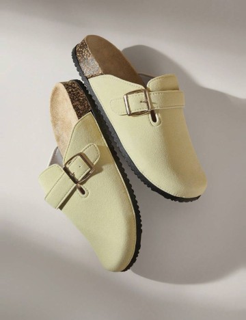 Saboți Shein, galben