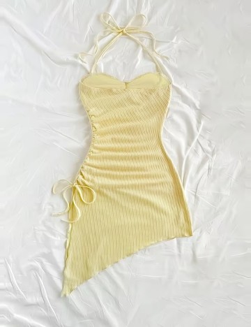 Rochie mini Shein, galben