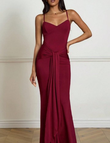 Rochie maxi Shein, vișiniu