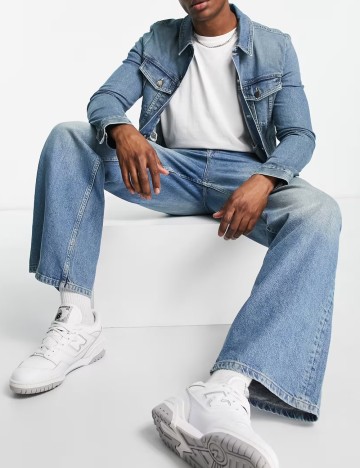 Jachetă De Blugi ASOS, albastru