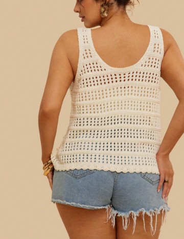 Top Shein Curve+, crem