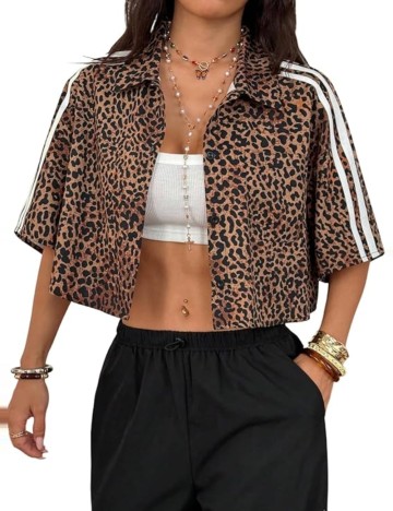 Cămașă casual Shein, mix culori