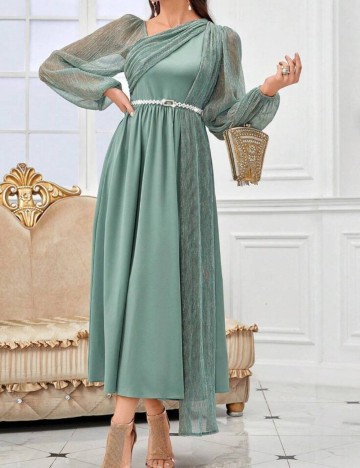 Rochie midi Shein, verde