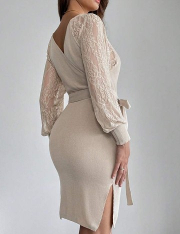 Rochie Scurtă Shein, bej