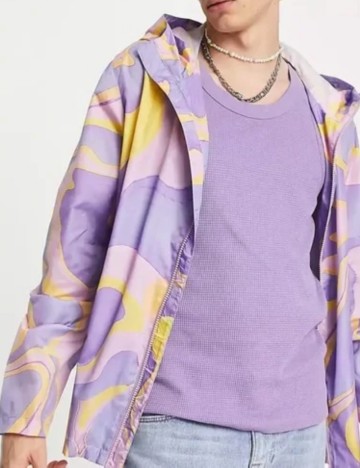 Jachetă de ploaie ASOS, mix culori