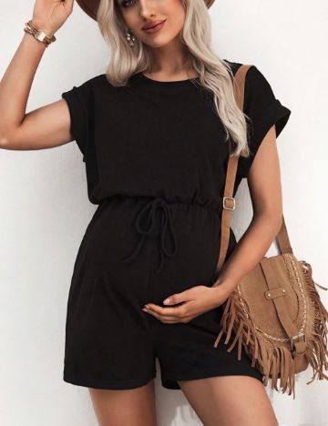 Salopetă scurtă Shein, negru