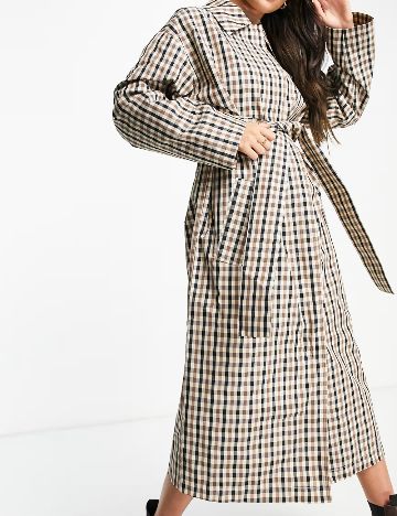 Trench ASOS, mix culori