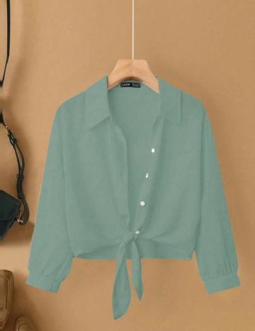 Cămașă Shein, verde