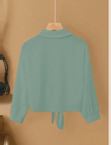 Cămașă Shein, verde