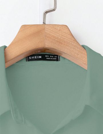 Cămașă Shein, verde