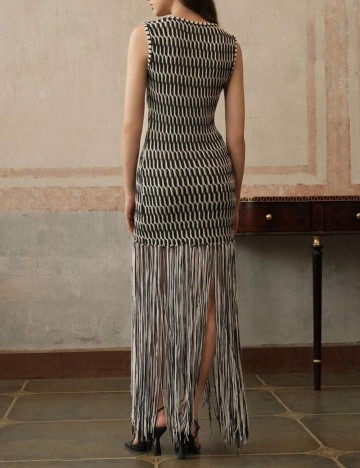 Rochie midi Shein, mix culori