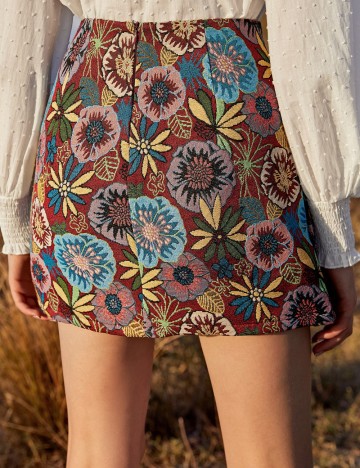 Fustă mini Shein, mix culori