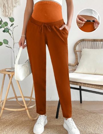 Pantaloni Shein, cărămiziu