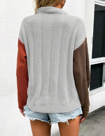 Pulover Shein, mix culori