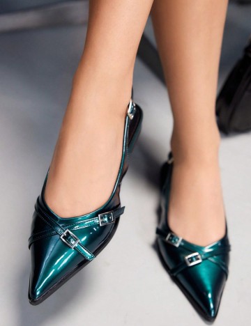 Saboți Shein, verde