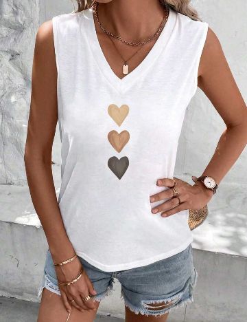 Maiou Shein Curve+, alb