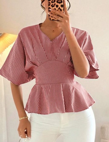 Cămașă cu mânecă scurtă Shein, mix culori