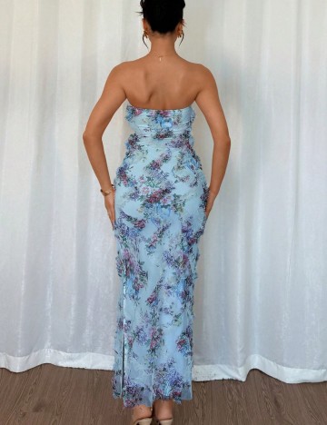 Rochie maxi Shein, albastru